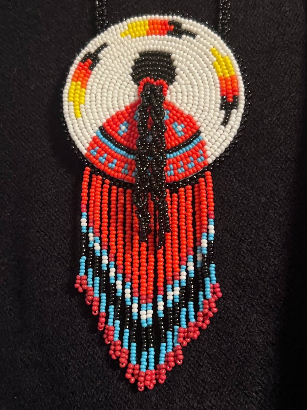 Native American Beaded Necklace by "Welcome Native Spirit"